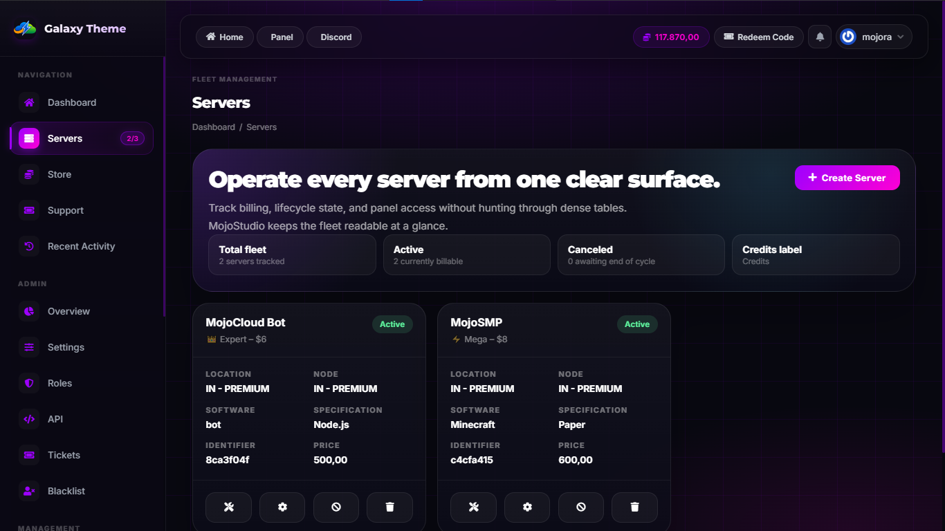 Galaxy Theme