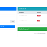 Credits Transfer (Gifting)